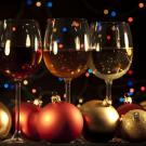 Wine tasting holiday theme