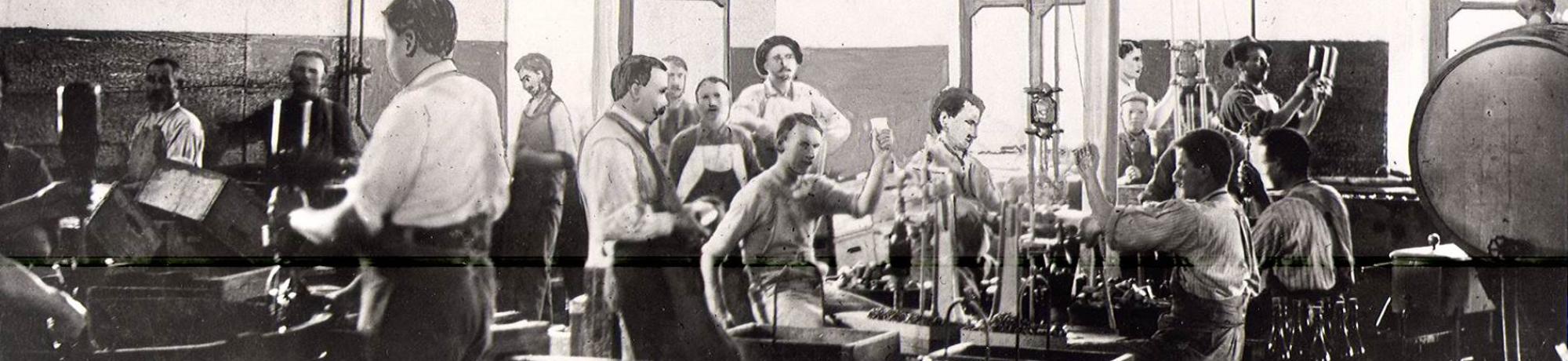 Winery historical photo from 1900s